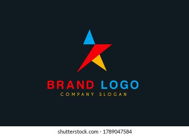 Star Business Branding Logo Design Vector Illustration
