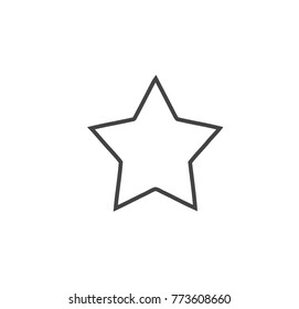 star button vector icon