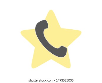 star call icon for voice call with your friends
