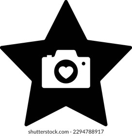 star camera video cam image Glyph
