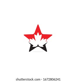 Star Canadian Maple leaf Logo.