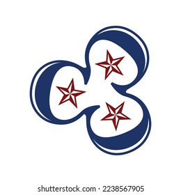 Star captain ccc logo template