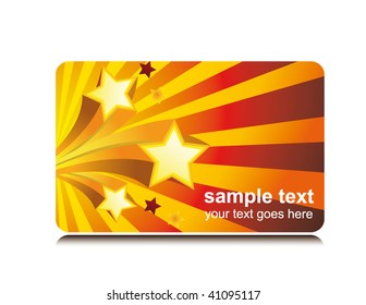tarjeta estrella