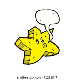 Star-Cartoon-Charakter