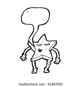 star cartoon character