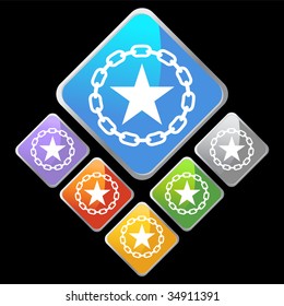 star chain con diamond