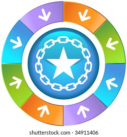 star chain con wheel
