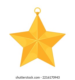 Star Charm Icon On White Background