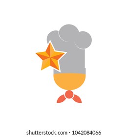 Star Chef Logo Icon Design