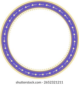 Star Circle Frame with Astrological Inspired Design
Mystical Circular Element for Zodiac, Tarot, or Spiritual Themes