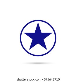 Star in circle icon.