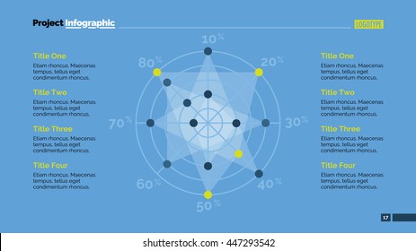 Star in Circle Slide Template