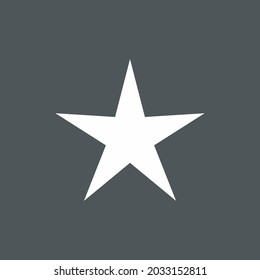 Star Classic rating icon web quality vector illustration cut