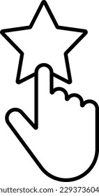 tecla de clic en el cursor mano del ratón