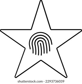 acción del cursor de clic de estrella