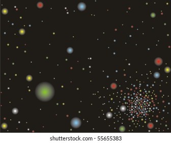 star cluster illustration