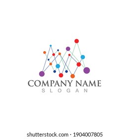 Star clusters logo and symbol vector