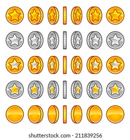 Star coins rotation