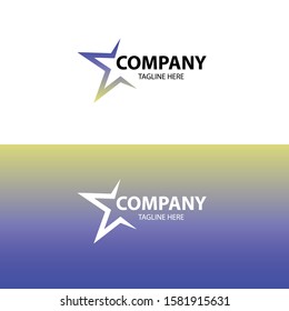 Design des Farbverlaufs-Logos