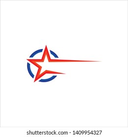 Star color vector logo. EPS 10