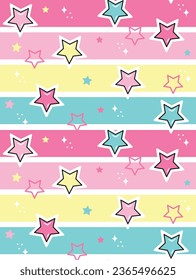 star colorful girl magic fashion 