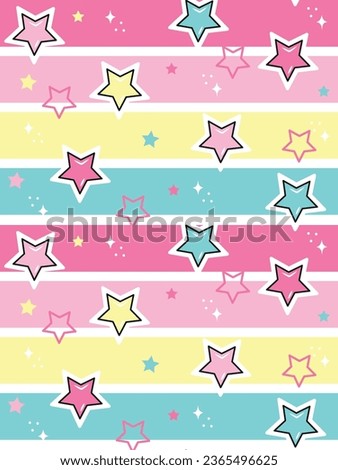 star colorful girl magic fashion 