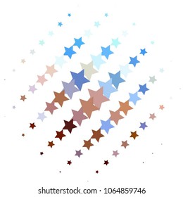 Star colorful vector background. Abstract halftone illustration pattern. Vintage texture
