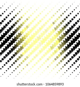 Star colorful vector background. Abstract halftone illustration pattern. Vintage texture
