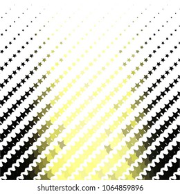 Star colorful vector background. Abstract halftone illustration pattern. Vintage texture
