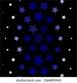 Star colorful vector background. Abstract halftone illustration pattern. Vintage texture
