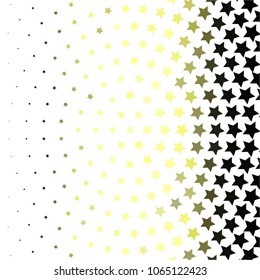 Star colorful vector background. Abstract halftone illustration pattern. Vintage texture
