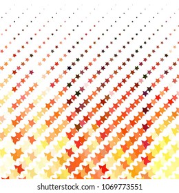 Star colorful vector background. Abstract halftone illustration pattern. Vintage texture
