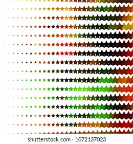 Star colorful vector background. Abstract halftone illustration pattern. Vintage texture
