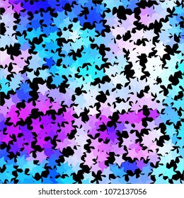 Star colorful vector background. Abstract halftone illustration pattern. Vintage texture
