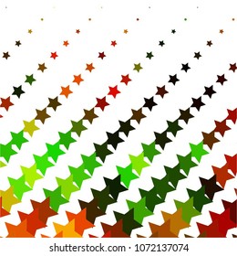 Star colorful vector background. Abstract halftone illustration pattern. Vintage texture
