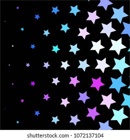 Star colorful vector background. Abstract halftone illustration pattern. Vintage texture
