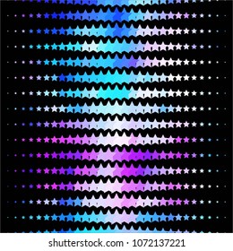 Star colorful vector background. Abstract halftone illustration pattern. Vintage texture
