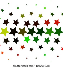 Star colorful vector background. Abstract halftone illustration pattern. Vintage texture
