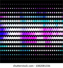 Star colorful vector background. Abstract halftone illustration pattern. Vintage texture
