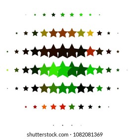 Star colorful vector background. Abstract halftone illustration pattern. Vintage texture
