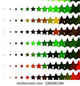 Star colorful vector background. Abstract halftone illustration pattern. Vintage texture
