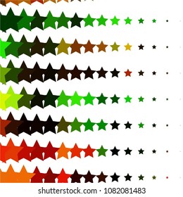 Star colorful vector background. Abstract halftone illustration pattern. Vintage texture
