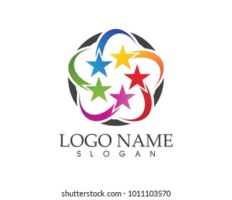 Star community logo design