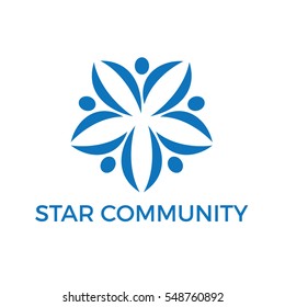 Star Community Logo design