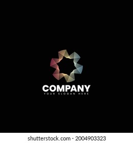 Star Company Logo, Colorful Logo