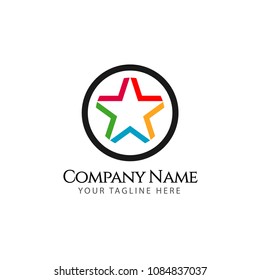 Star Company Logo Vector Template Design Illustration