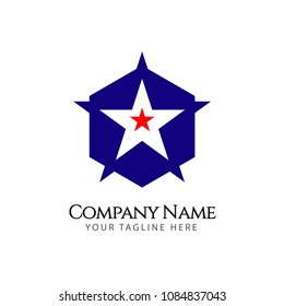 Star Company Logo Vector Template Design Illustration