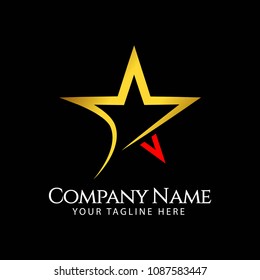 Star Company Logo Vector Template Design Illustration