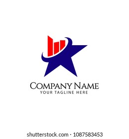 Star Company Logo Vector Template Design Illustration