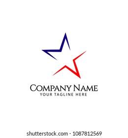 Star Company Logo Vector Template Design Stock Vector (Royalty Free ...